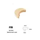 Beech Wood Moon Knobs